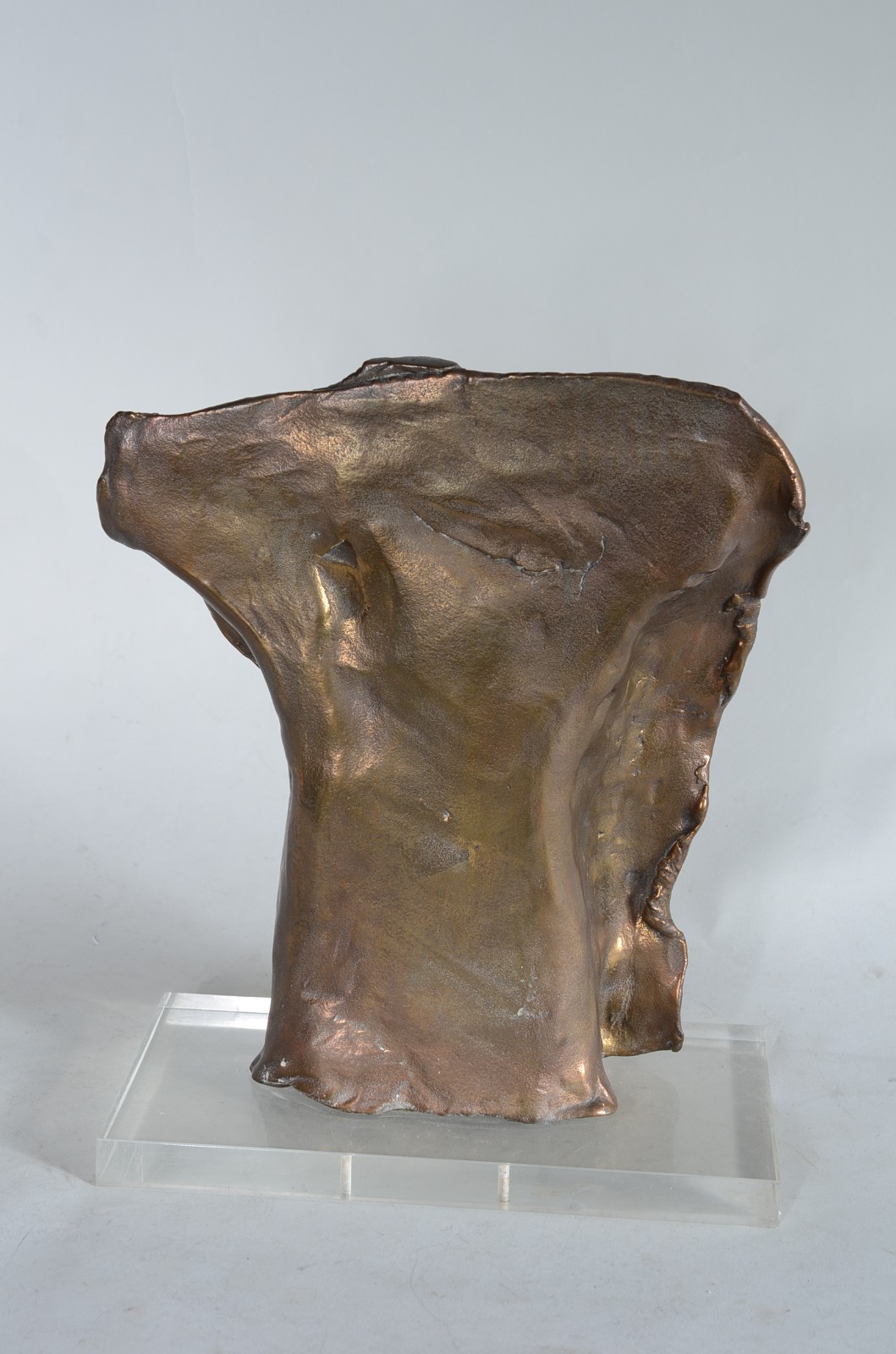 Dorso de bronze, base de acrílico, assinado Don - datado 1987. - foto 5 de 7