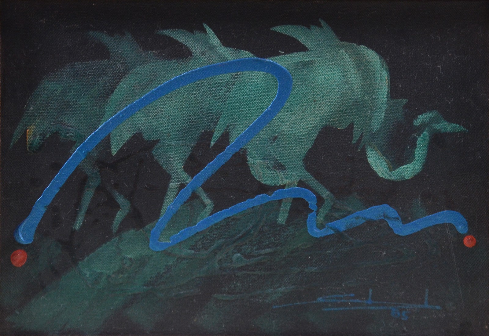 Gilberto Salvador (1946), Gesto Azul - foto 1 de 6