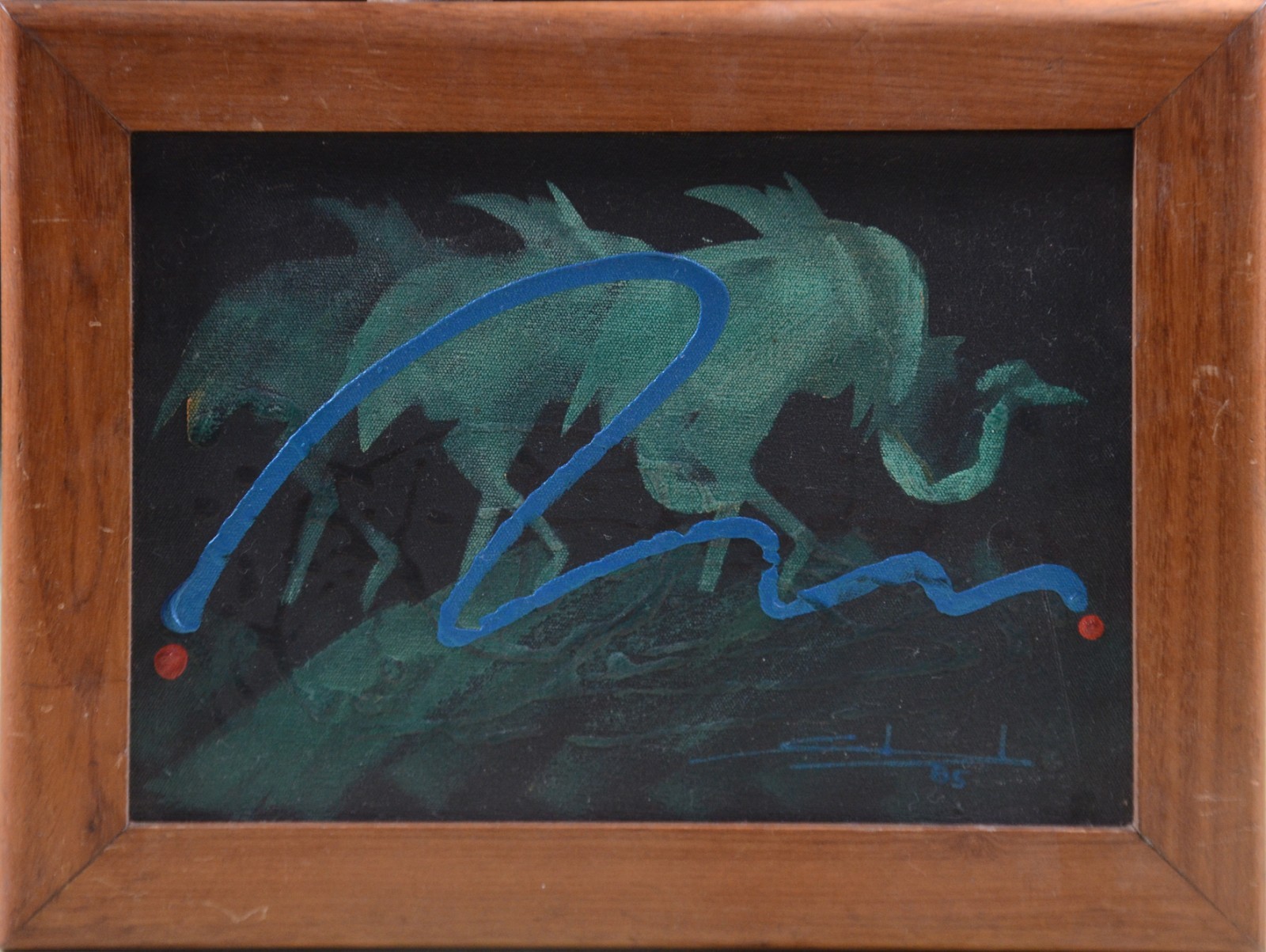 Gilberto Salvador (1946), Gesto Azul - foto 2 de 6
