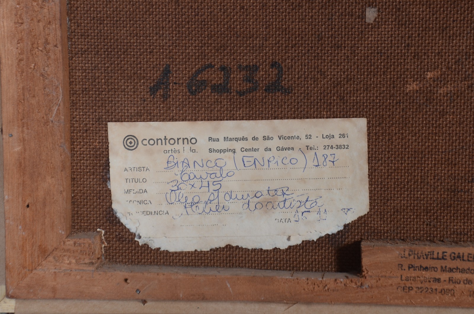 Enrico Bianco (1918-2013), Cavalo - foto 6 de 6