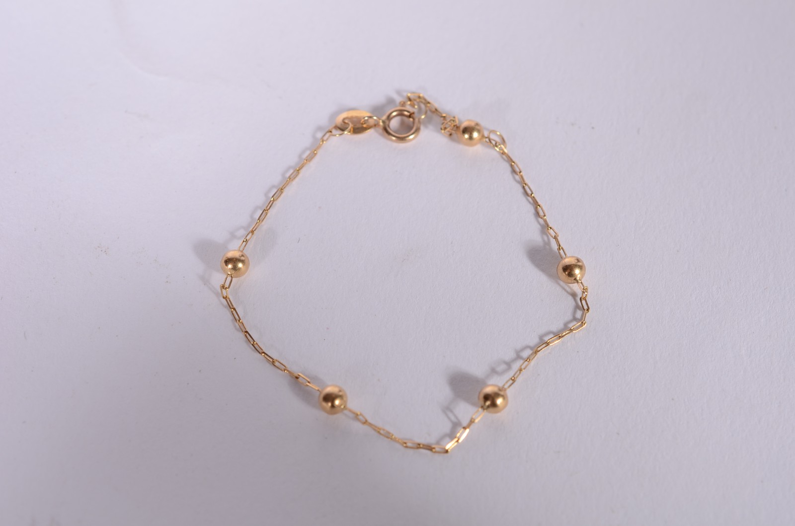 Pulseira para criança de ouro 18 k. (Por motivos de segurança a peça... - foto 1 de 3