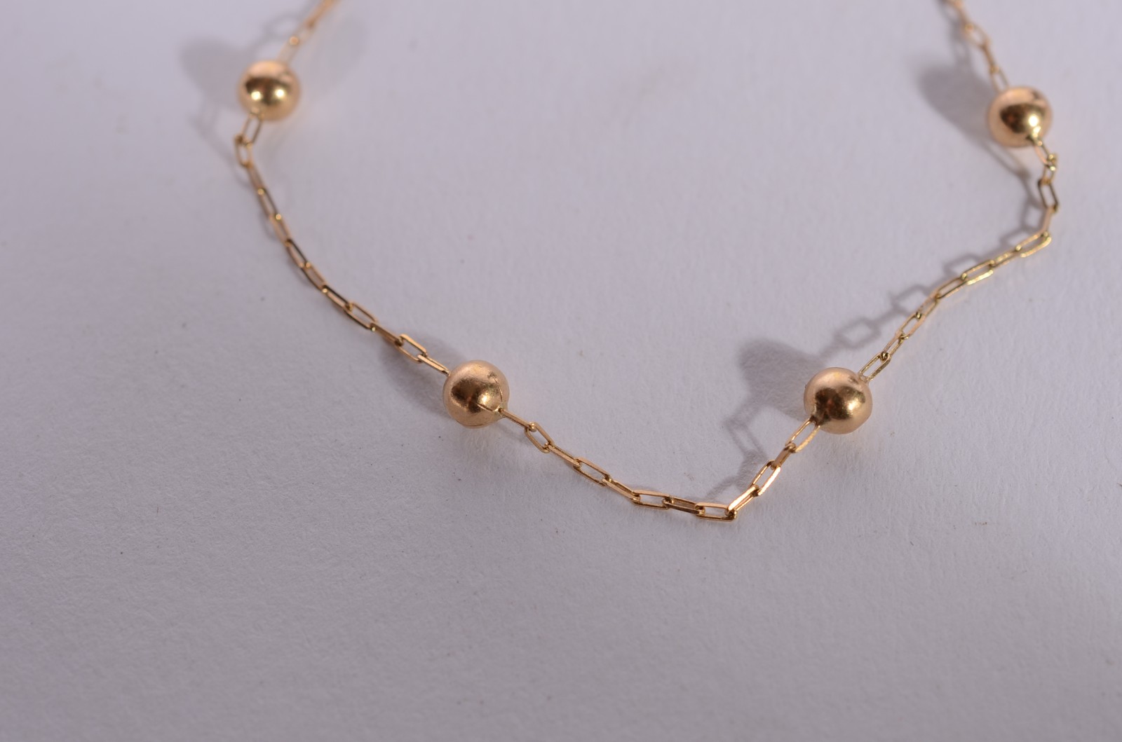 Pulseira para criança de ouro 18 k. (Por motivos de segurança a peça... - foto 2 de 3