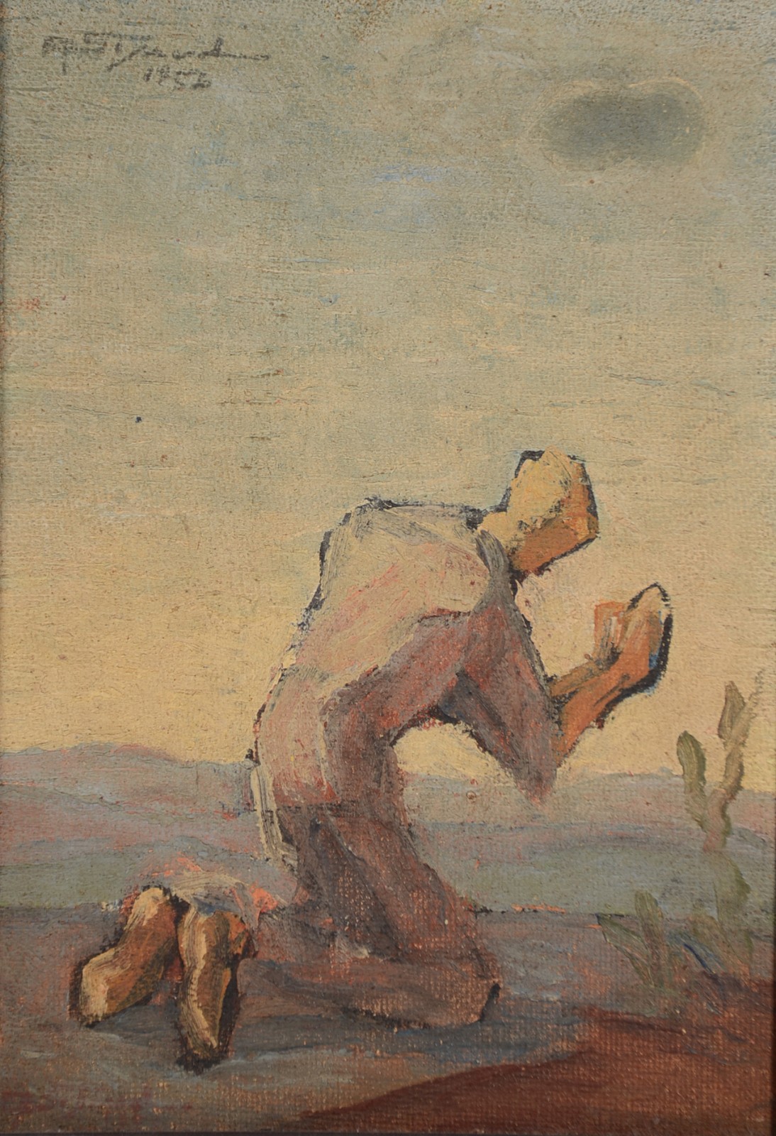 Eugênio Sigaud (1899-1979), Eliseu pedindo as chuvas para o deserto - foto 1 de 6