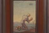 Eugênio Sigaud (1899-1979), Eliseu pedindo as c... - Óleo sobre eucatex - datado 1956.
