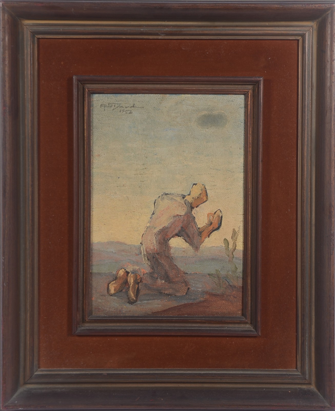 Eugênio Sigaud (1899-1979), Eliseu pedindo as chuvas para o deserto - foto 2 de 6