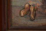 Eugênio Sigaud (1899-1979), Eliseu pedindo as c... - Óleo sobre eucatex - datado 1956.