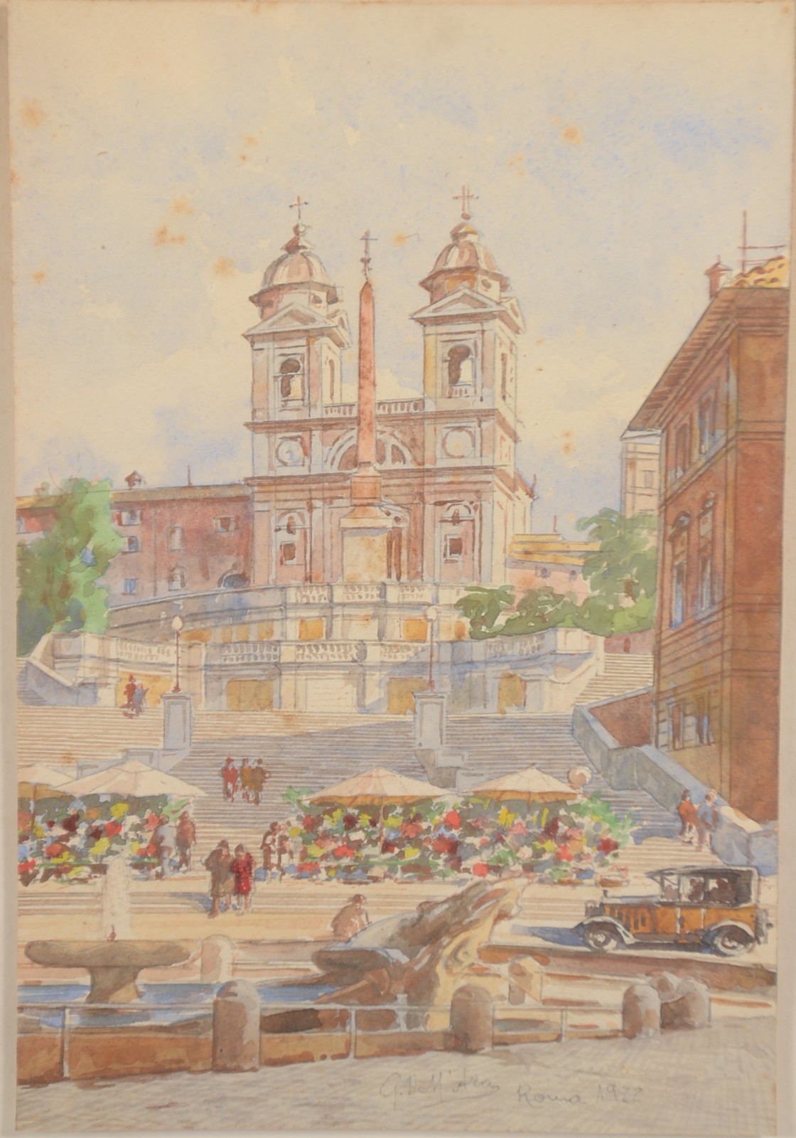 Gustavo Dall'Ara (1865-1923), Di Spagna, Roma - foto 1 de 6