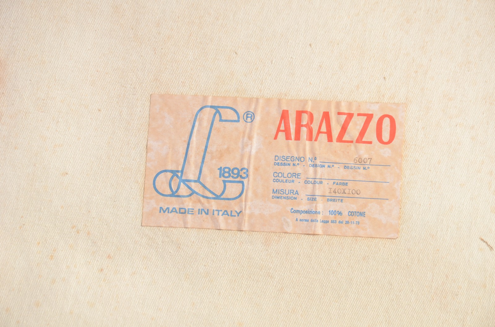Gobelin italiano Arazzo representando cena romântica. - foto 7 de 7