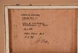 Carlos Scliar (1920-2001), Objetos I - Vinil e colagem encerados sobre tela - Cabo Frio - datado 1992.