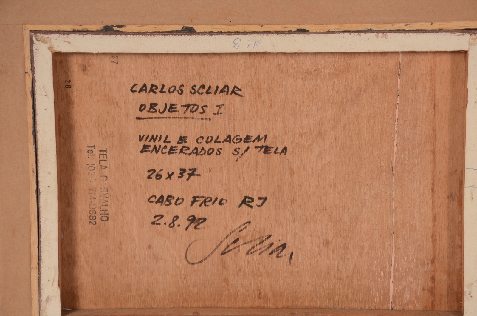 Carlos Scliar (1920-2001), Objetos I - foto 5 de 5