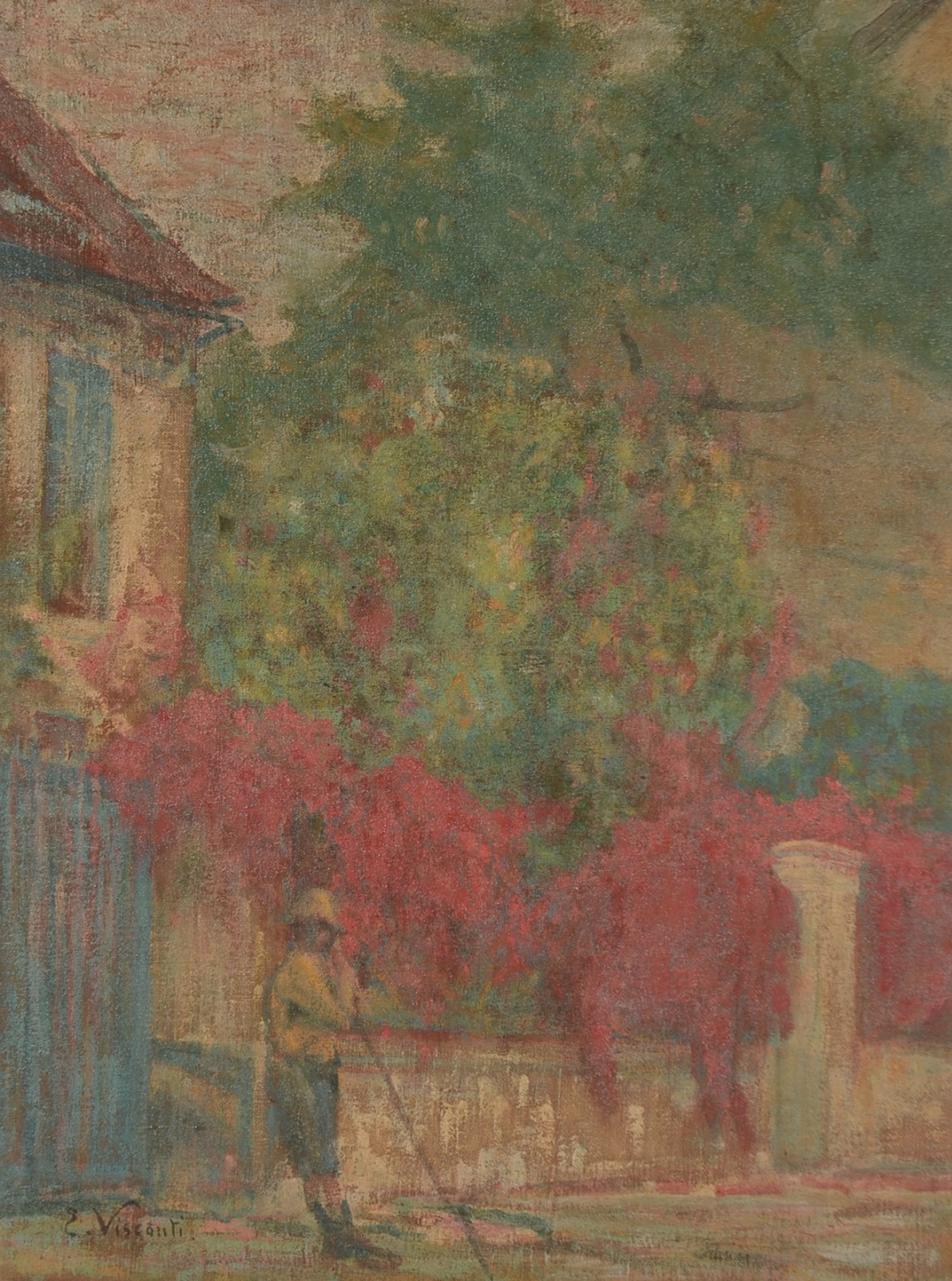 Eliseu Visconti (1866-1944), “Tobias no jardim de Saint Hubert” - foto 1 de 5