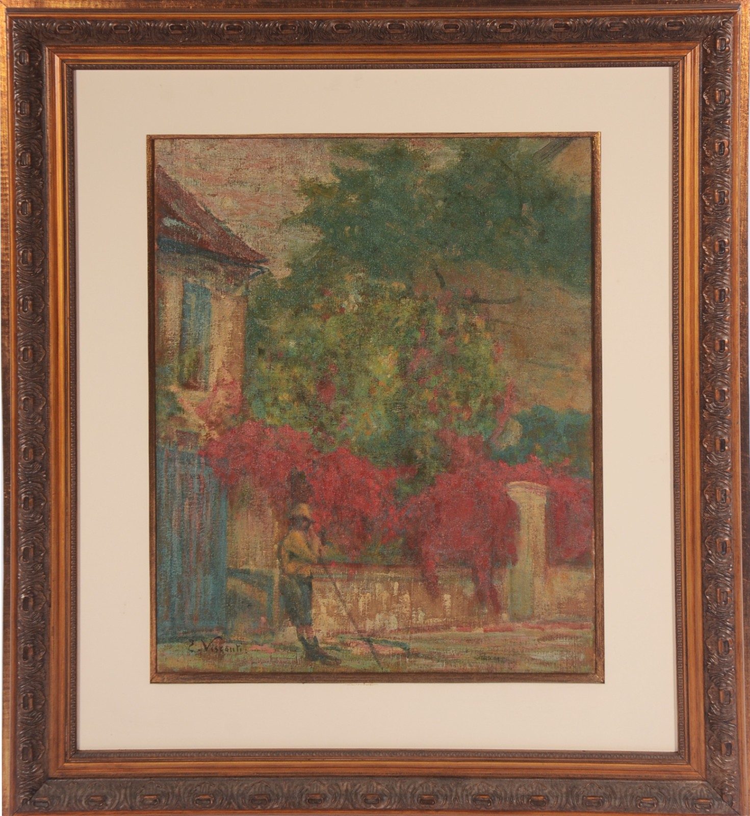 Eliseu Visconti (1866-1944), “Tobias no jardim de Saint Hubert” - foto 2 de 5