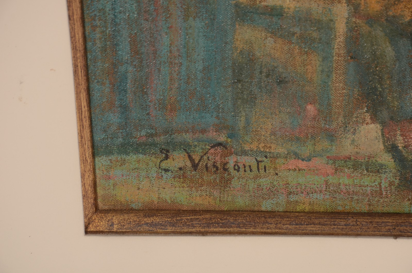 Eliseu Visconti (1866-1944), “Tobias no jardim de Saint Hubert” - foto 3 de 5