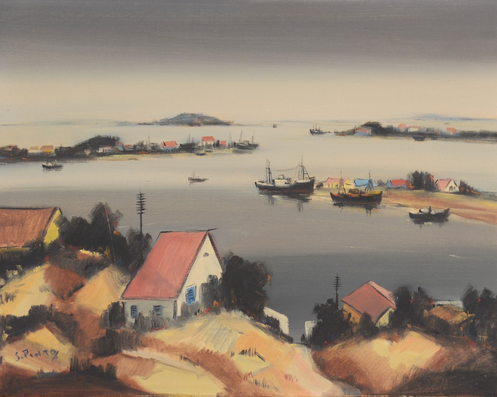 Sylvio Pinto (1918-1997), Ponta D'Areia - foto 1 de 5