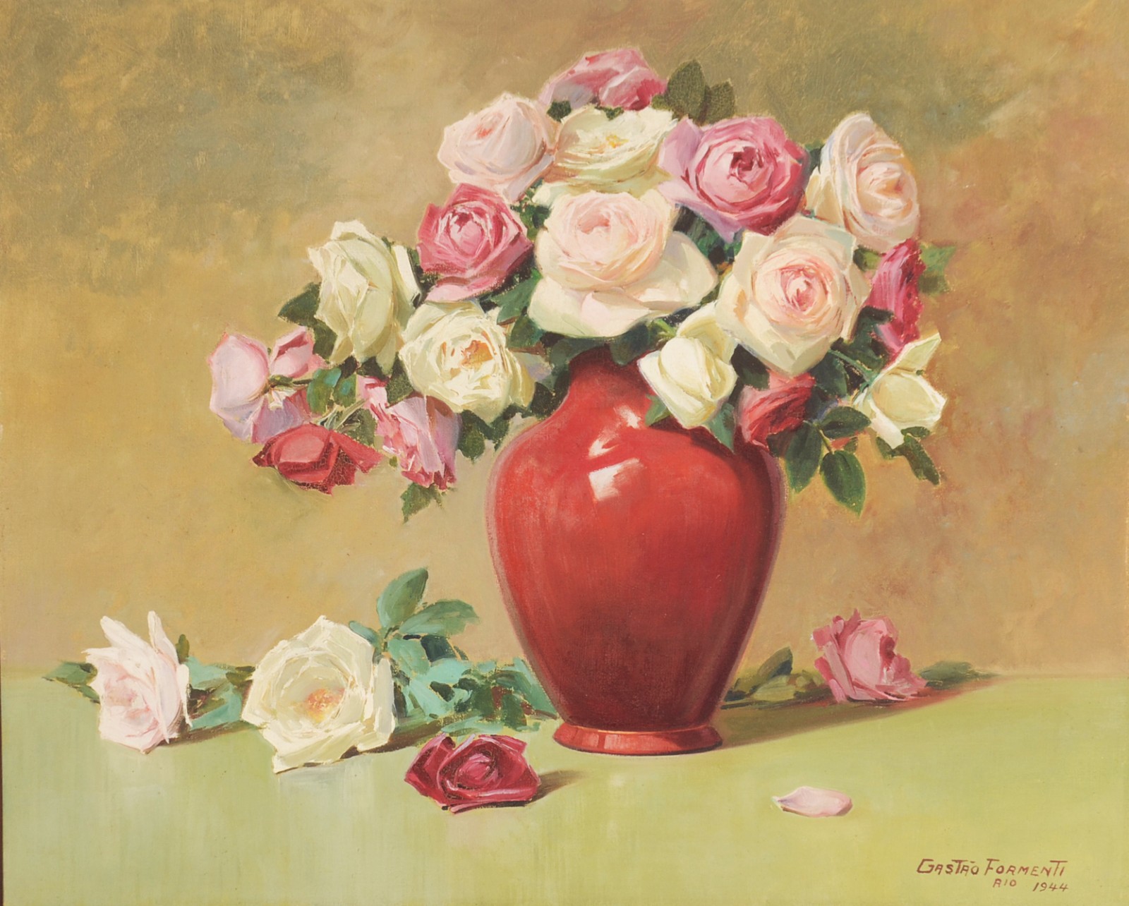 Gastão Formenti (1894-1974), Rosas - foto 1 de 5