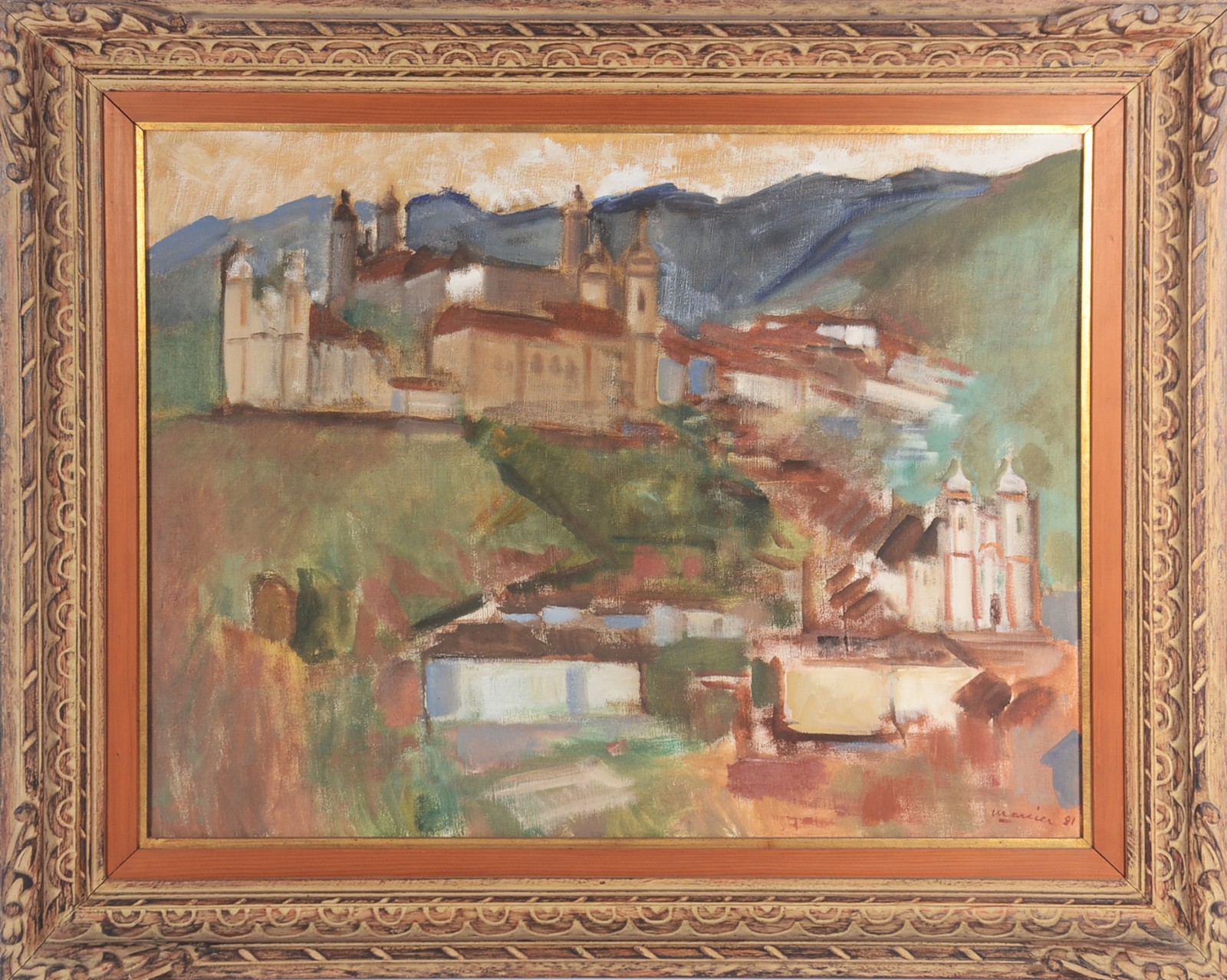 Emeric Marcier (1916-1990), Ouro Preto - Vista monumental - foto 2 de 6