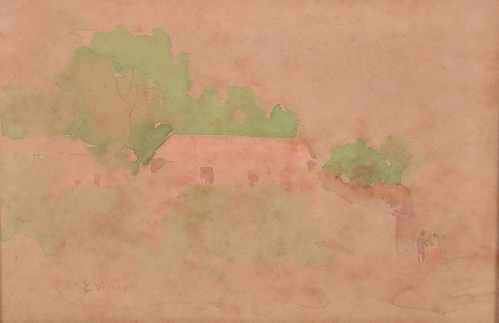 Eliseu Visconti (1866-1944), “Encosta do Morro de Santo Antonio” - foto 1 de 5