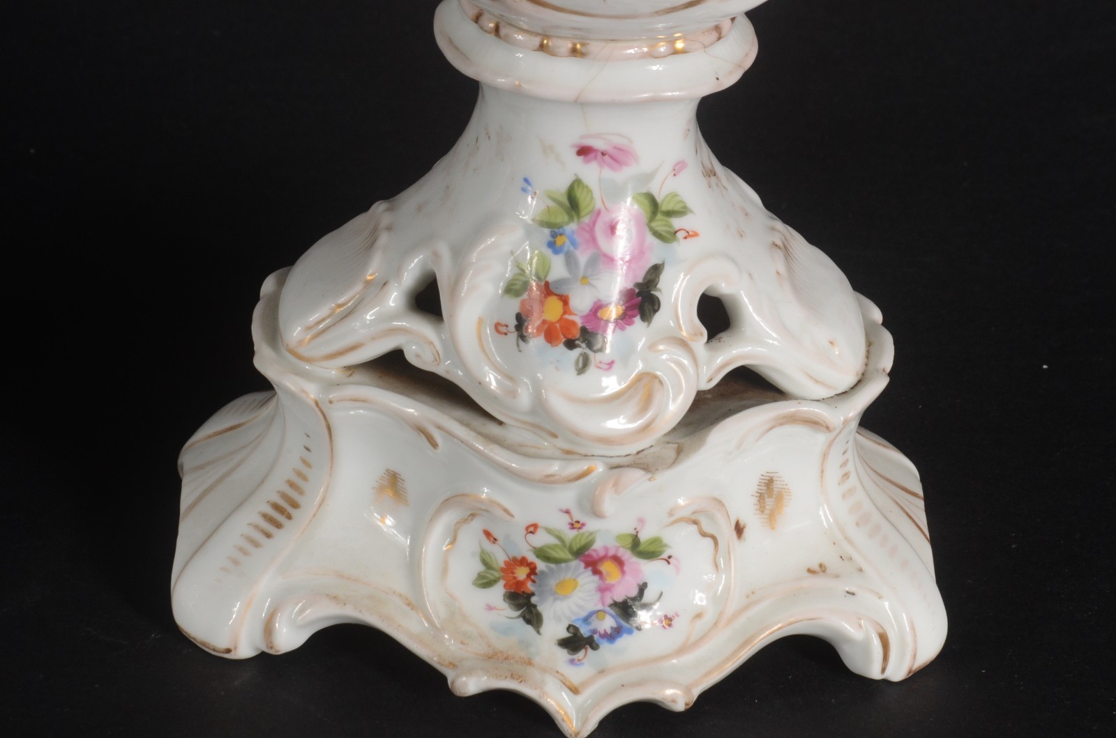 Par de vasos de porcelana francesa Velho Paris, decorados com cenas... - foto 5 de 11