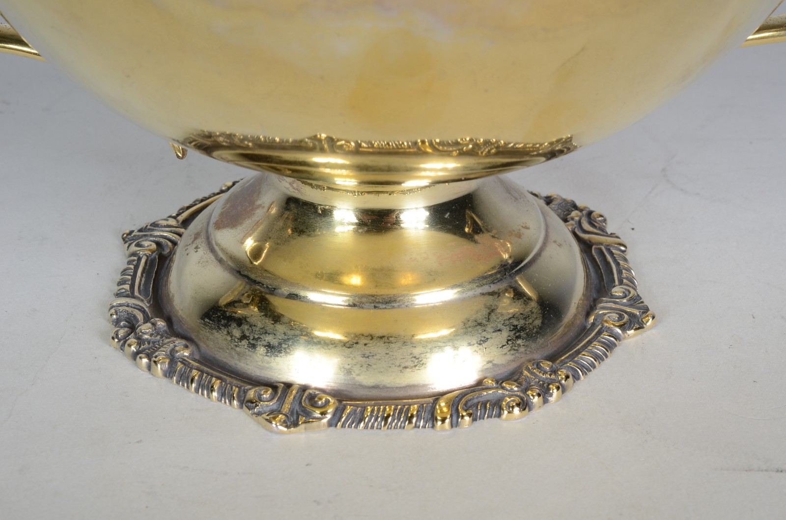 Sopeira de prata com vermeil, contraste Sterling 925 mls. Parte... - foto 4 de 9