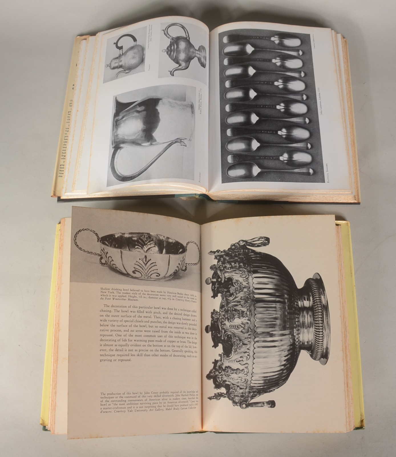 Dois livros sobre prata: A) Old Silver B) The Colonial Silversmith. - foto 7 de 10