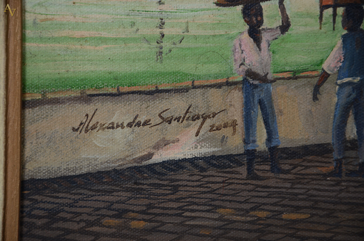 ALEXANDRE SANTIAGO (1968) - "Baseado na obra de Pieter G... - foto 3 de 4