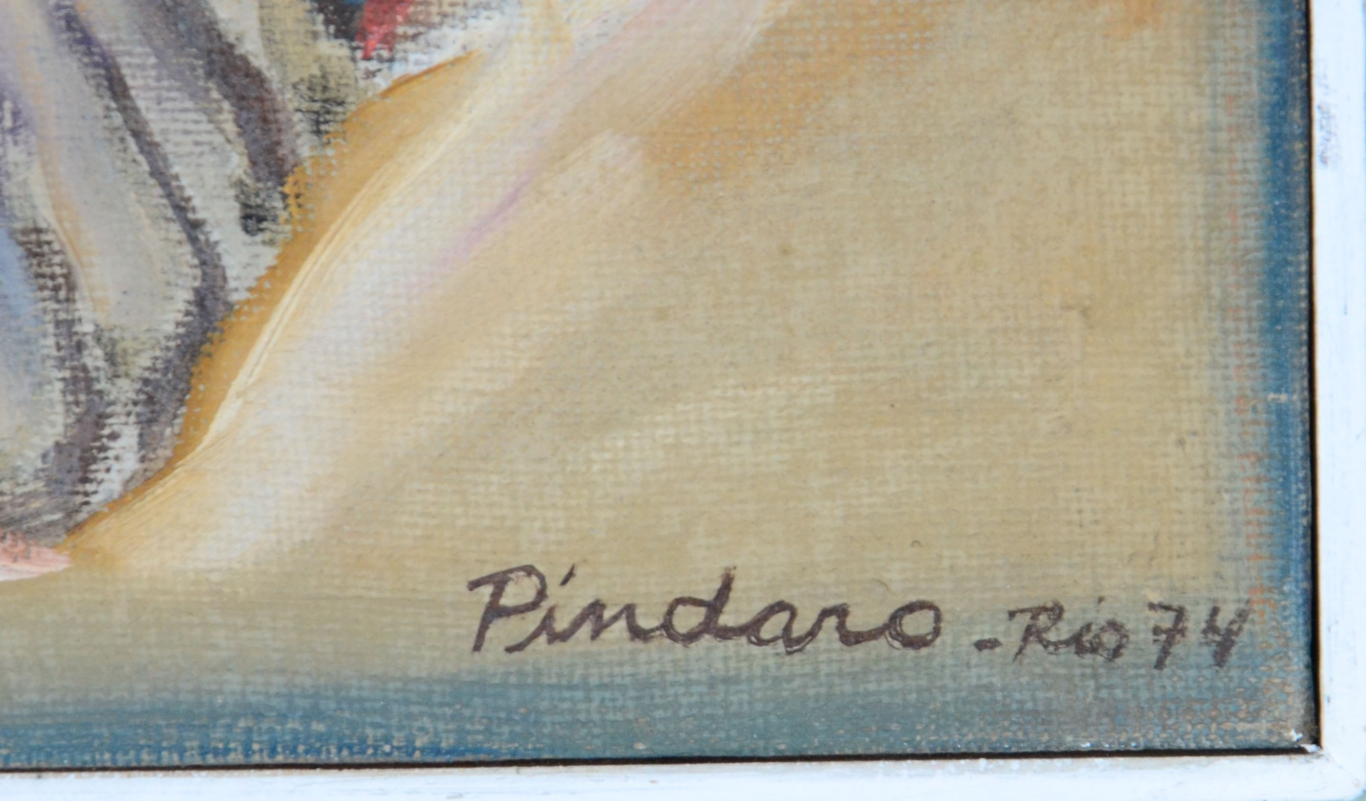 Píndaro Castelo Branco (1930), Figuras com flores - foto 2 de 3