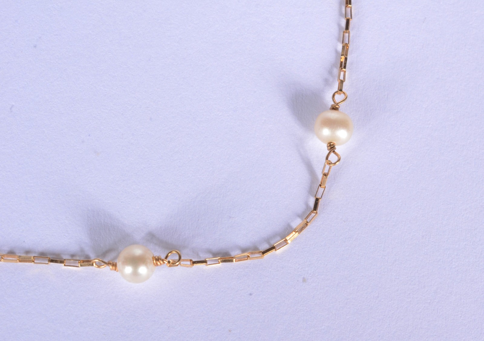Colar de ouro 18 k., contraste 750 mls, contrastado feitio malha... - foto 4 de 8