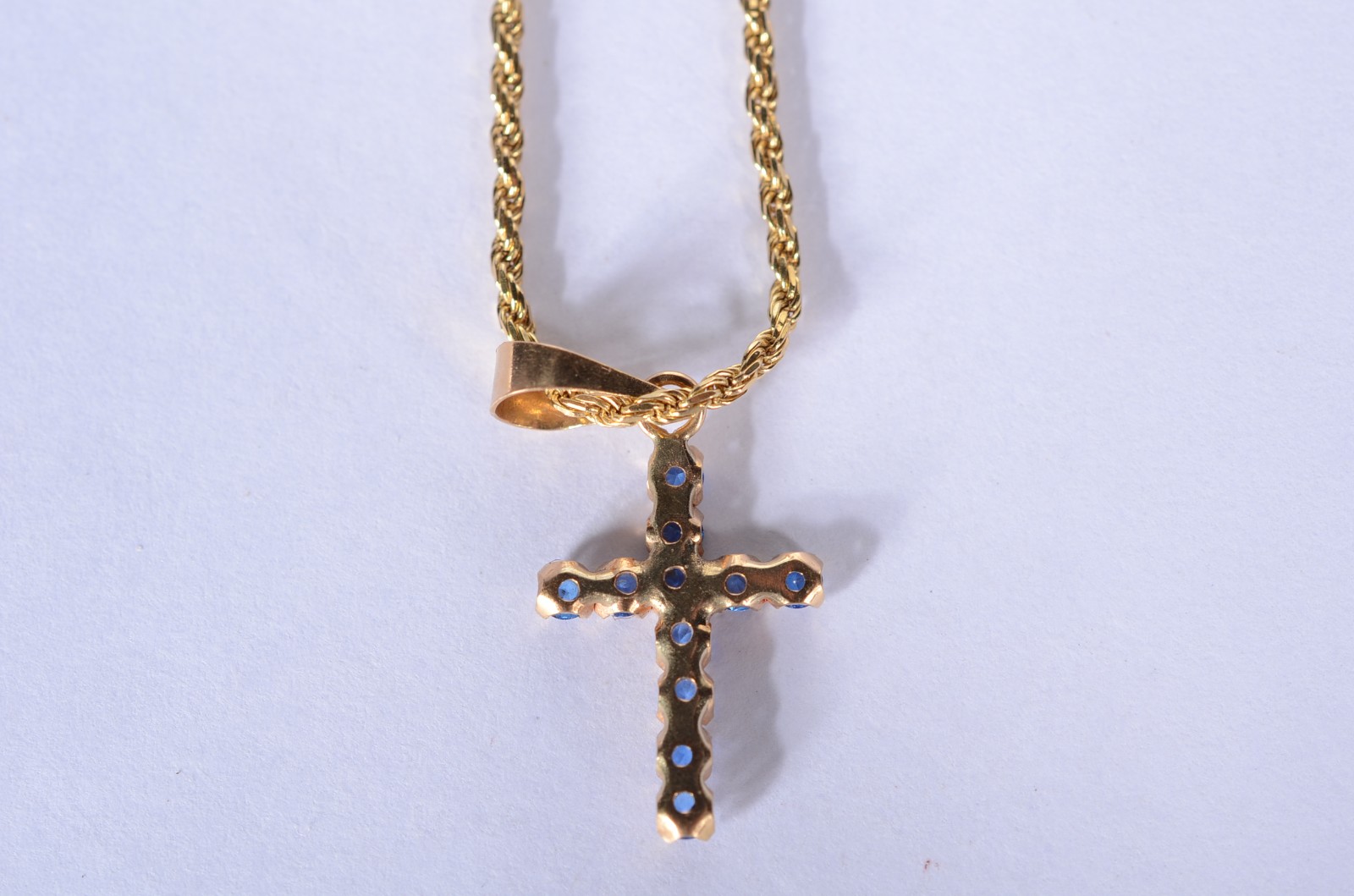 Pulseira de ouro 18 k., contraste 750 mls com pendente na forma de... - foto 5 de 5