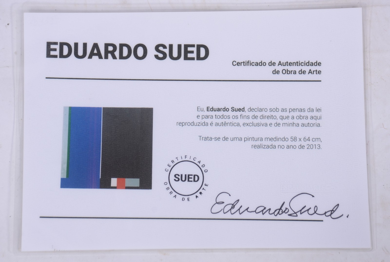 Eduardo Sued (1925), Sem título - foto 5 de 6