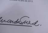 Eduardo Sued (1925), Sem título - Acrílica sobre tela - datado 2013. Acompanha certificado emitido pelo artista.