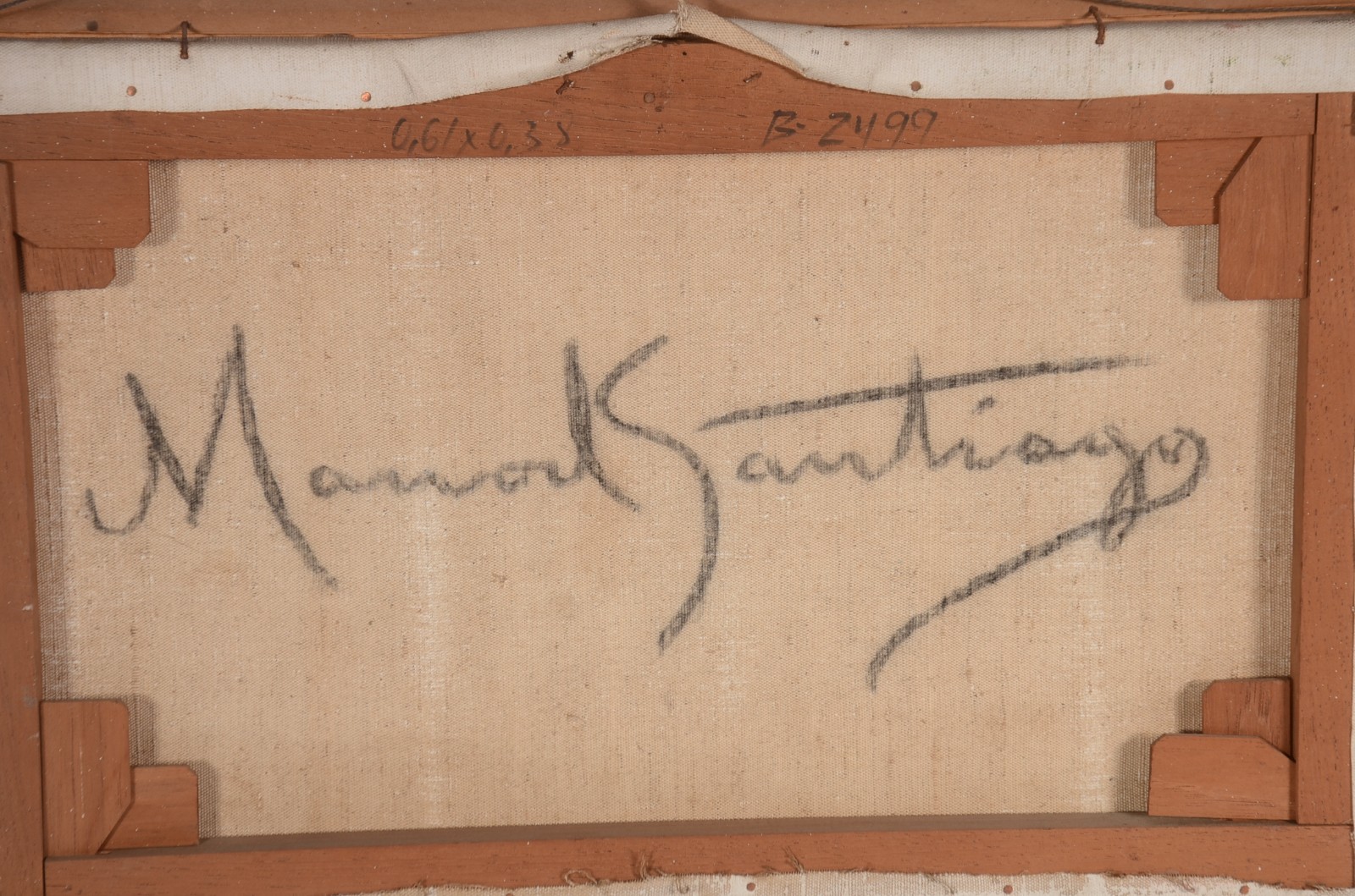 Manoel Santiago (1897-1987), Marinha com Barcos - foto 5 de 5