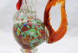 Galo de murano. Altura 31 cm. - Galo de murano. Altura 31 cm.