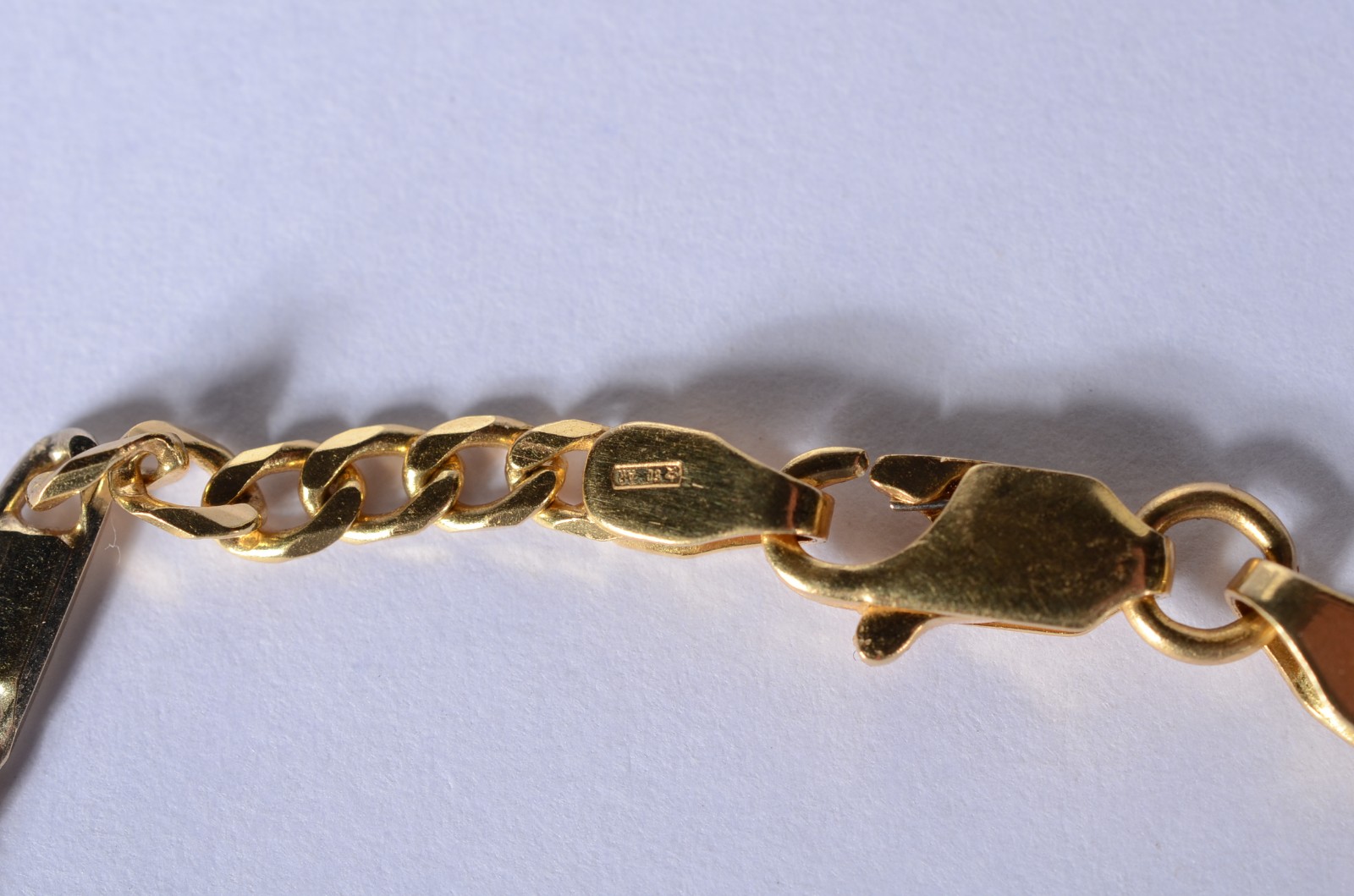 Pulseira de ouro 18 k., contraste 750 mls. (Por motivos de segurança... - foto 4 de 5