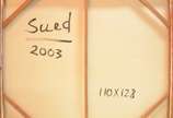 Eduardo Sued (1925), Sem título - Acrílica sobre tela - datado 2003. Acompanha certificado emitido pelo artista.