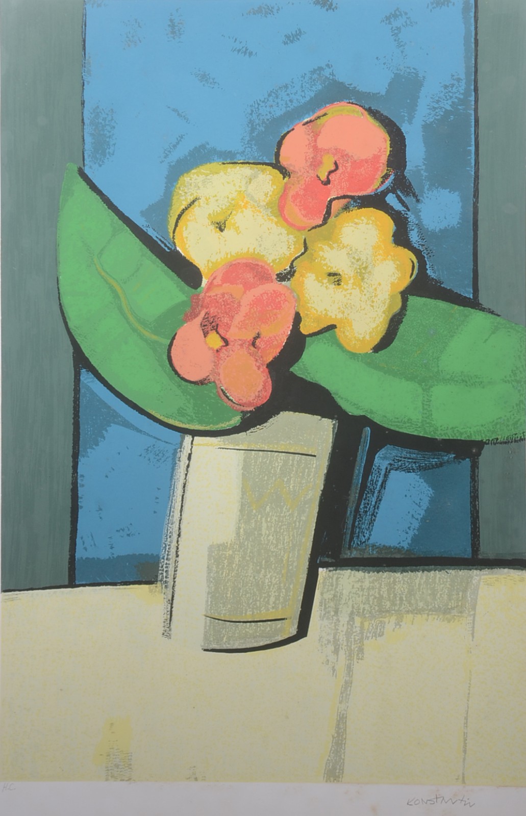 Konstantin Christoff (1923), Vaso de Flores - foto 1 de 6