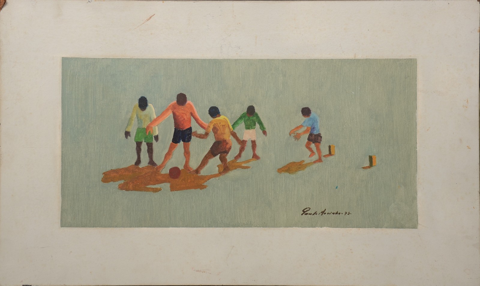 Paulo Marinho (1944), Crianças Jogando Bola - foto 2 de 5