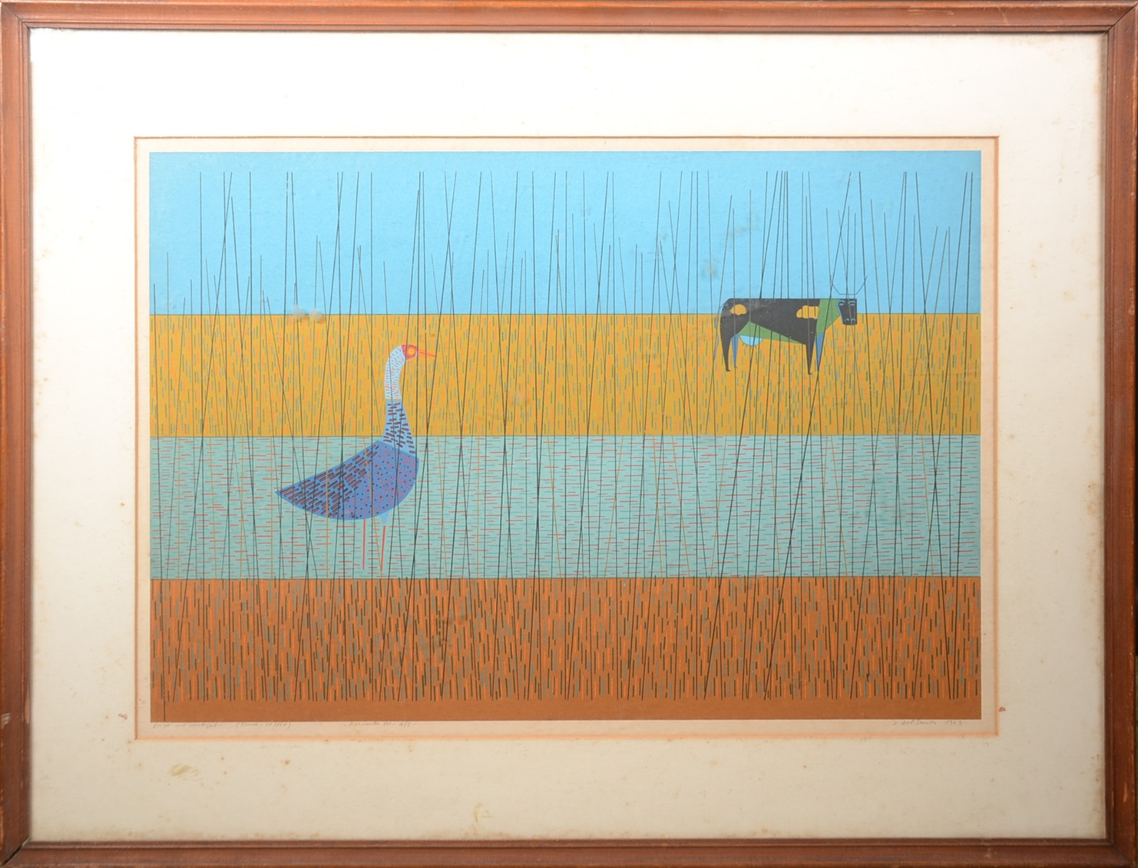 Dionísio del Santo (1925-1999), Vaca no matagal - foto 2 de 6