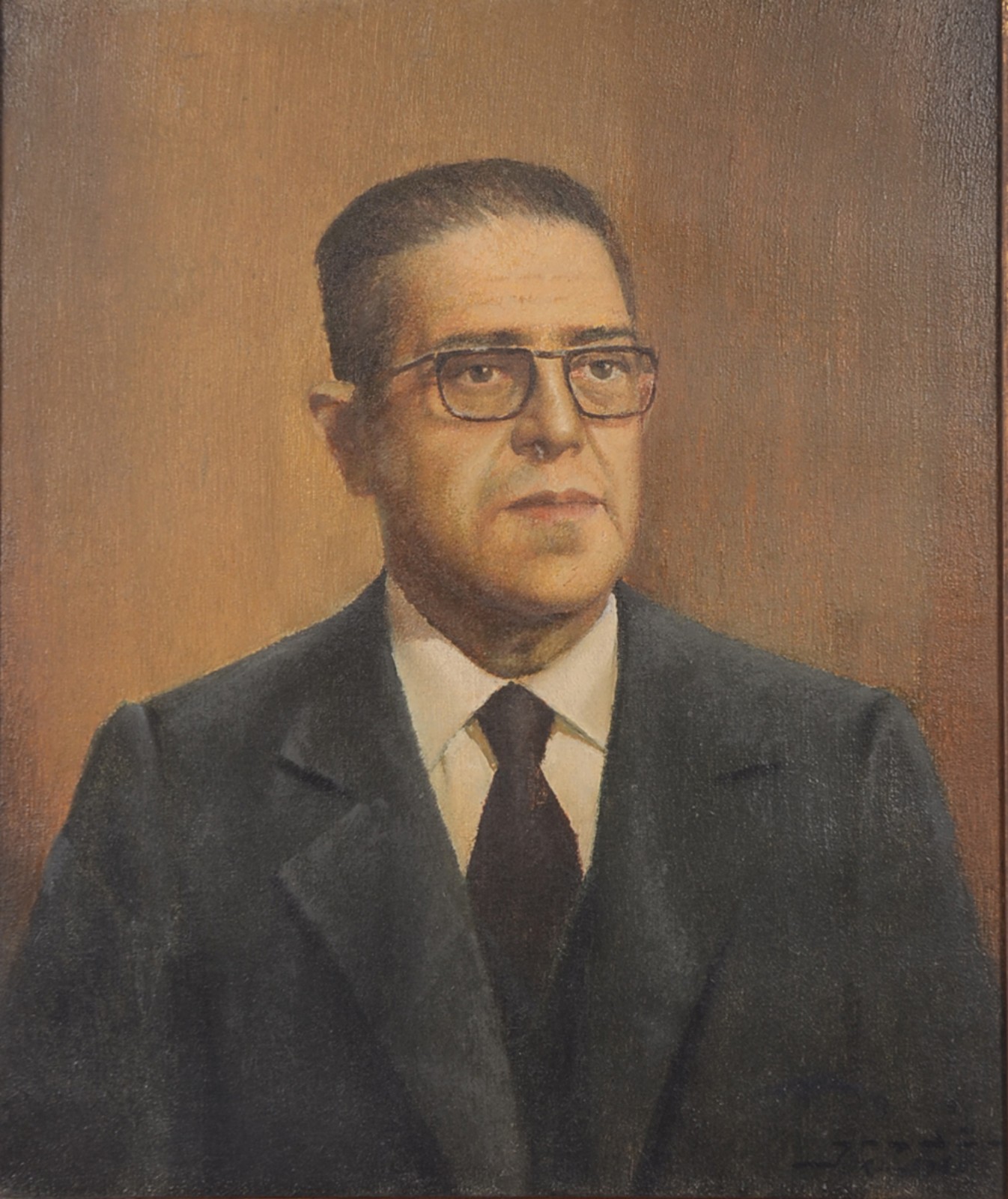 Jordão de Oliveira (1900-1980), Figura de óculos - foto 1 de 4