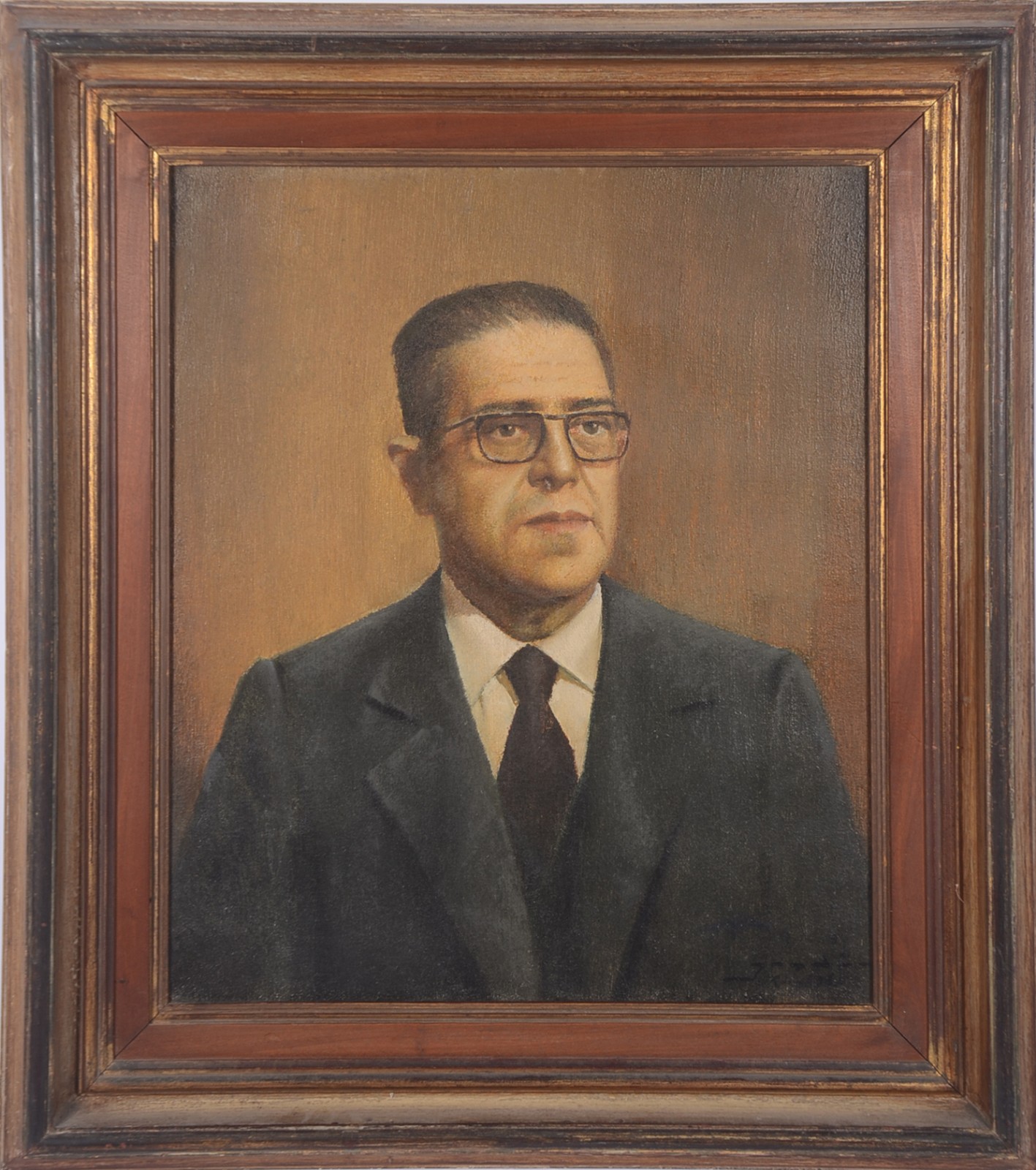 Jordão de Oliveira (1900-1980), Figura de óculos - foto 2 de 4