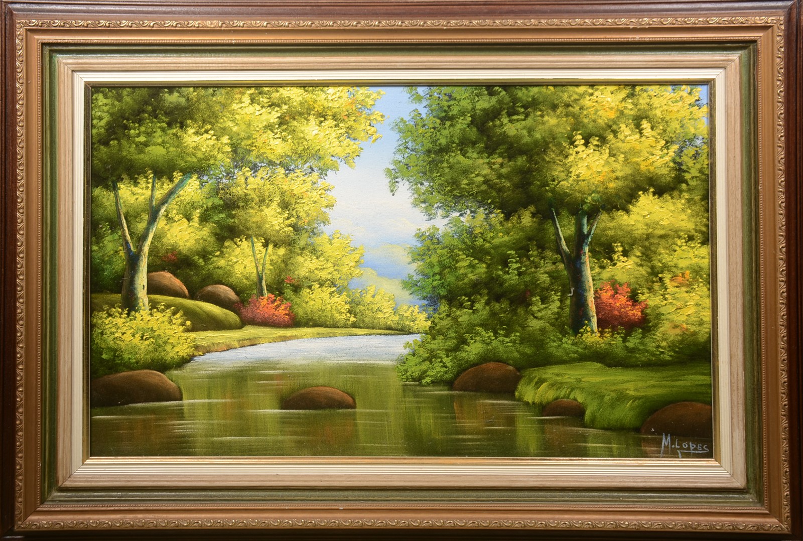 Paisagem com riacho - foto 3 de 4