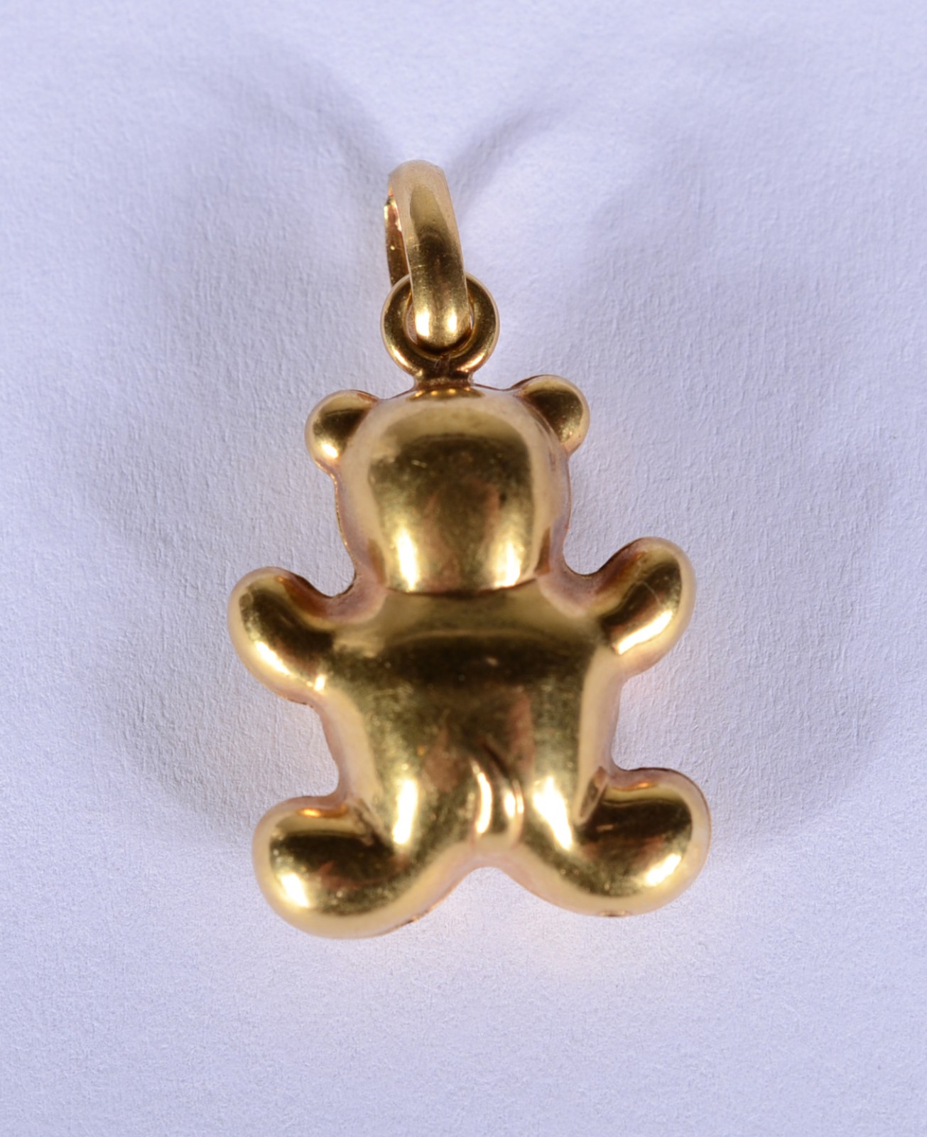 Pendente na forma de urso de ouro 18 k. - foto 4 de 4