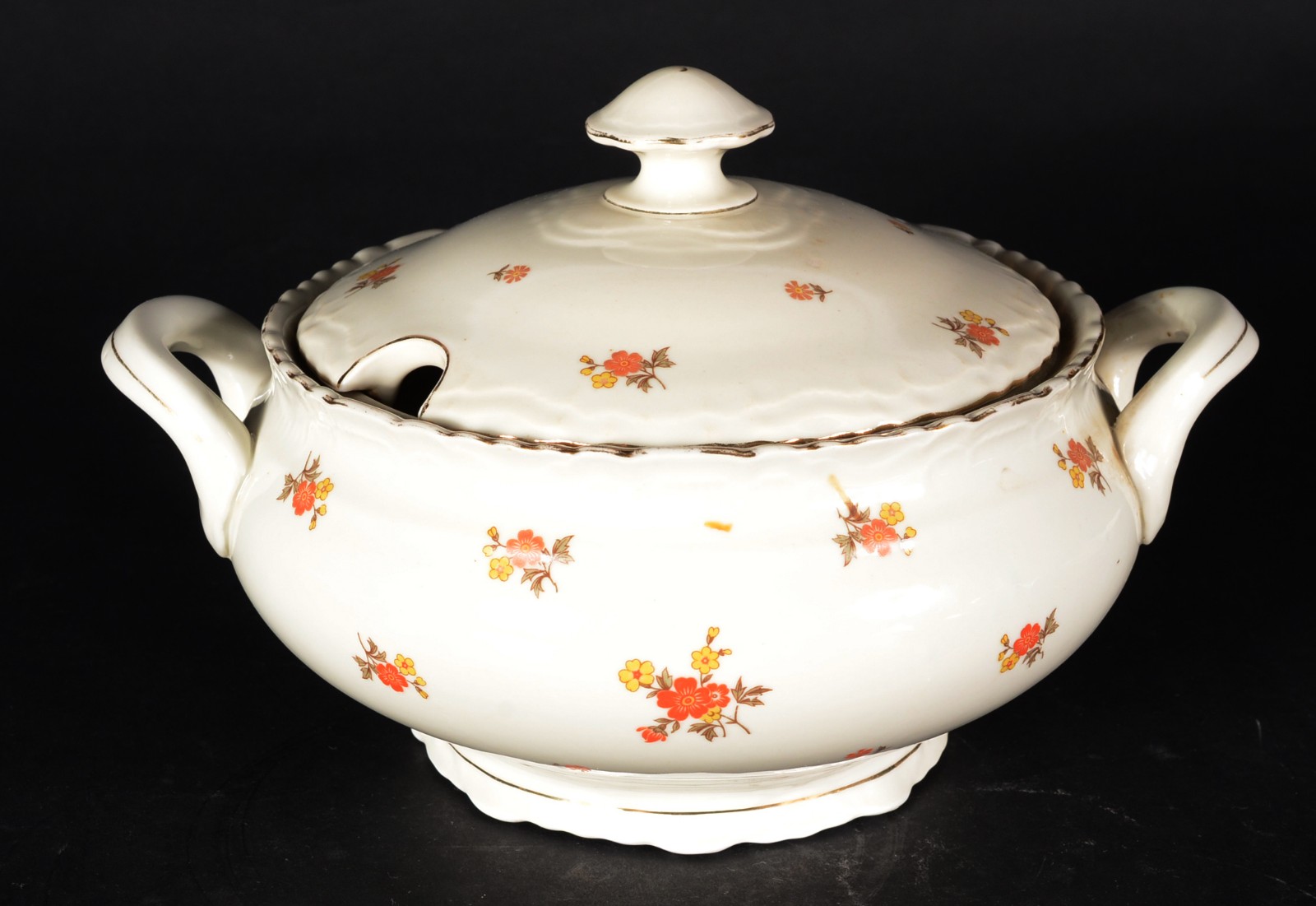 Serviço de jantar de porcelana tcheca Thun, composto de: 12 pratos... - foto 2 de 10