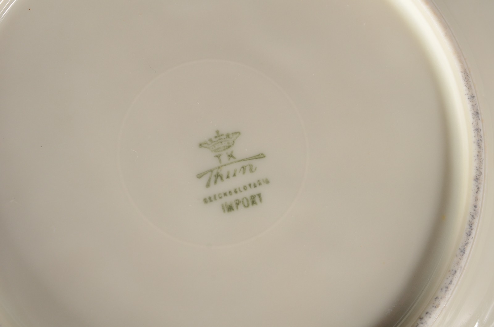 Serviço de jantar de porcelana tcheca Thun, composto de: 12 pratos... - foto 8 de 10