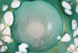PHOENICIAN MALTA - Vaso de vidro, assinado. - PHOENICIAN MALTA - Vaso de vidro, assinado.