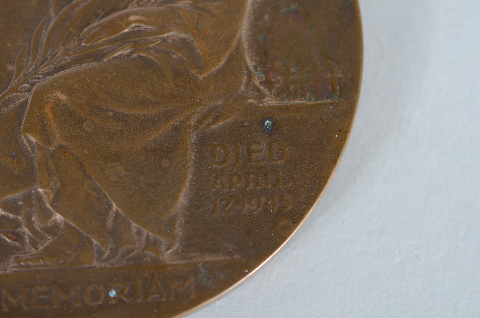 Medalha de bronze "President of the United States" - Franklin Delano... - foto 6 de 9