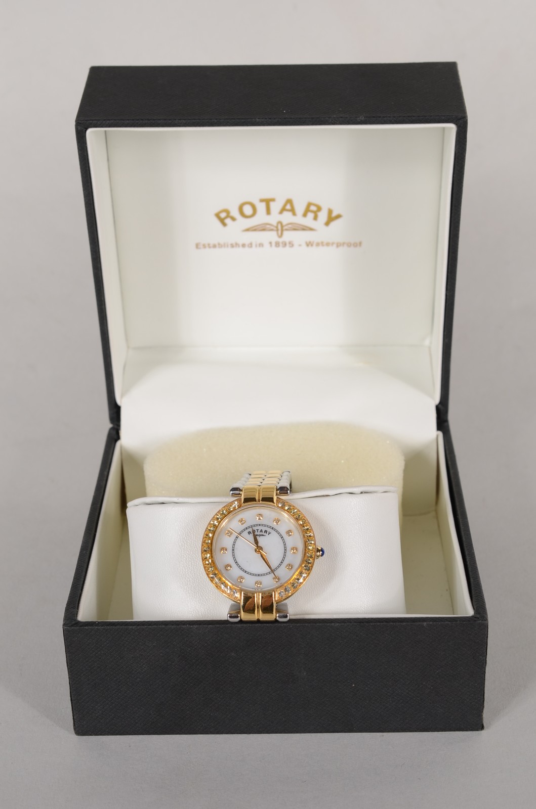 Relógio feminino de pulso suíço de aço, mostrador com vidro mineral... - foto 10 de 11