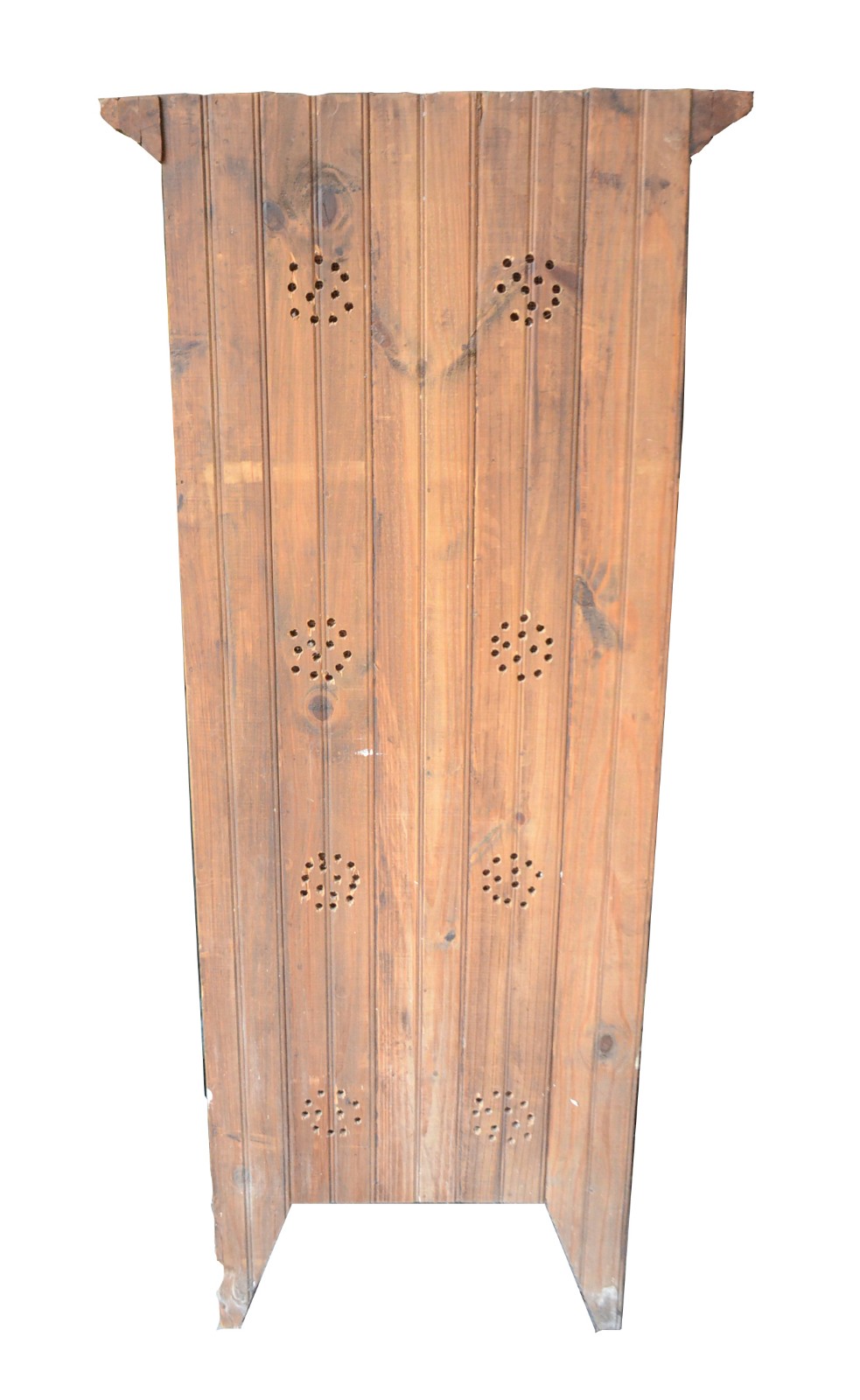 Armário de madeira rustica, duas portas e tres prateleiras internas... - foto 4 de 8
