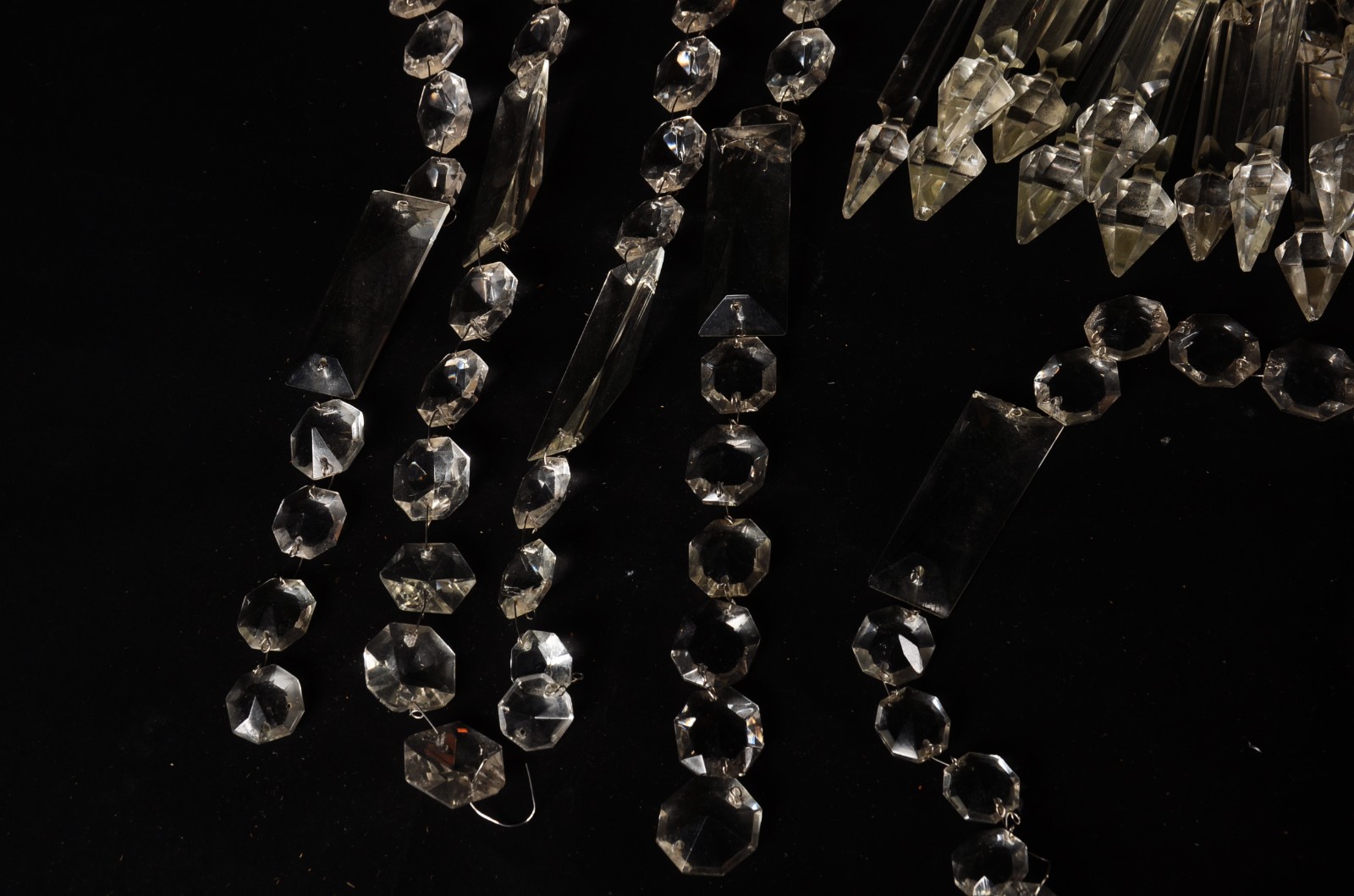Diversas peças de cristal para lustre. - foto 4 de 11
