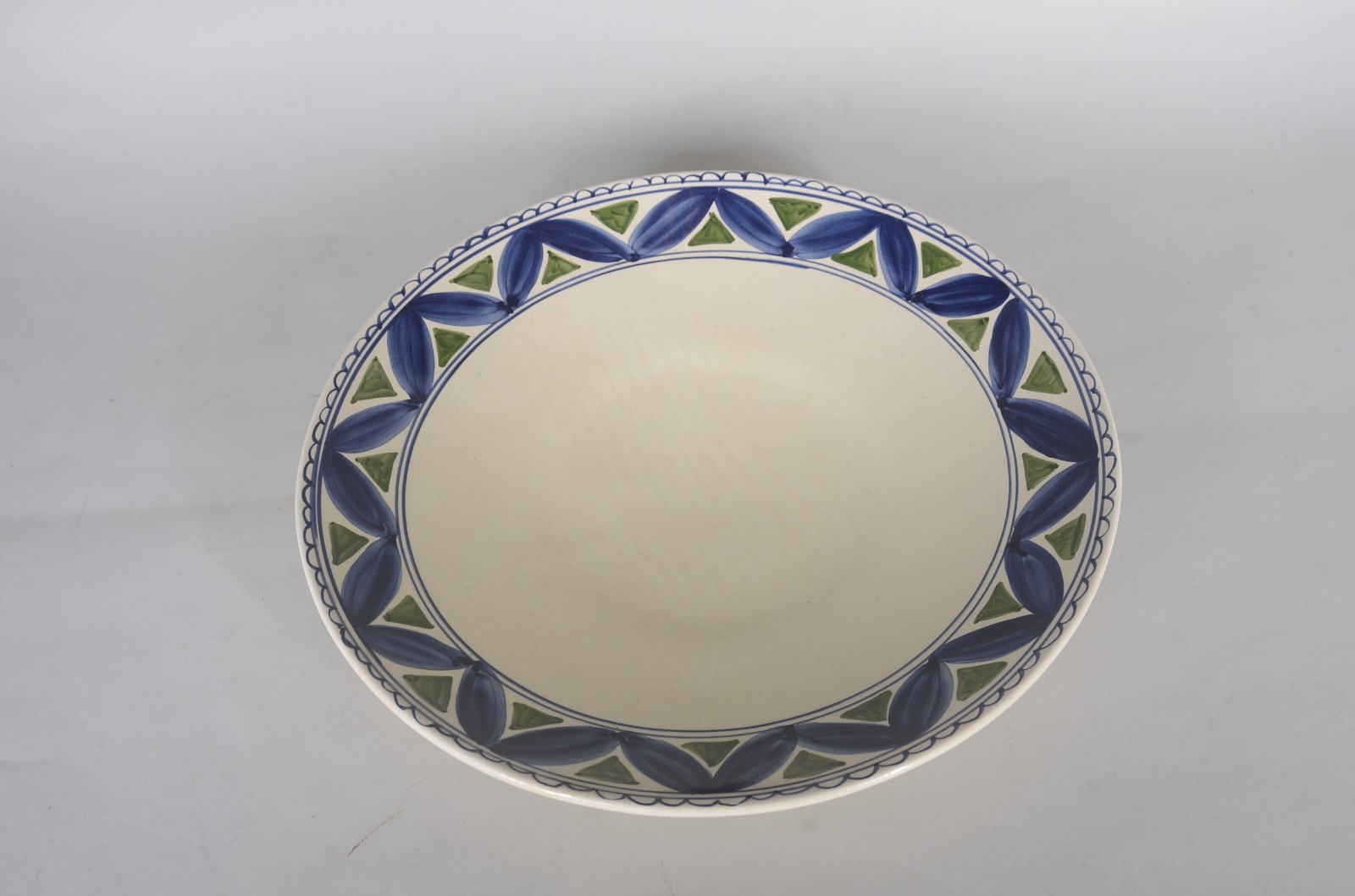 Fruteira/centro de mesa de faiança portuguesa Sofal. - foto 1 de 6