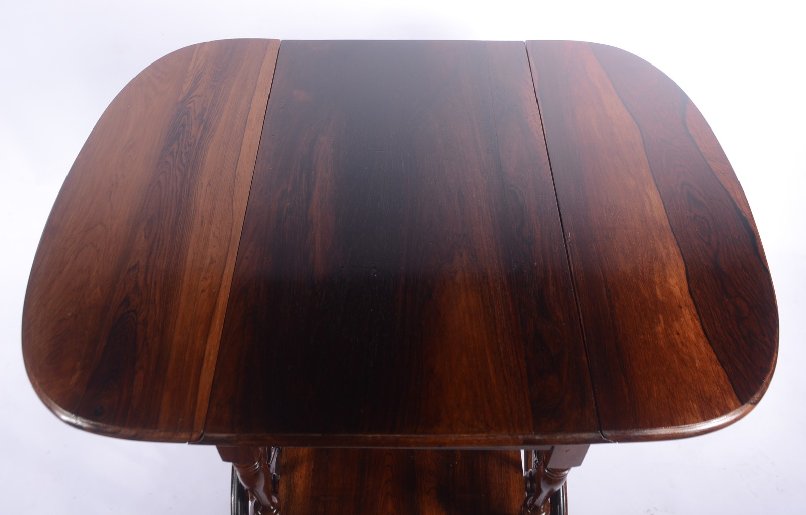 Carrinho de chá de madeira nobre, abas laterais, bandeja removível... - foto 8 de 9
